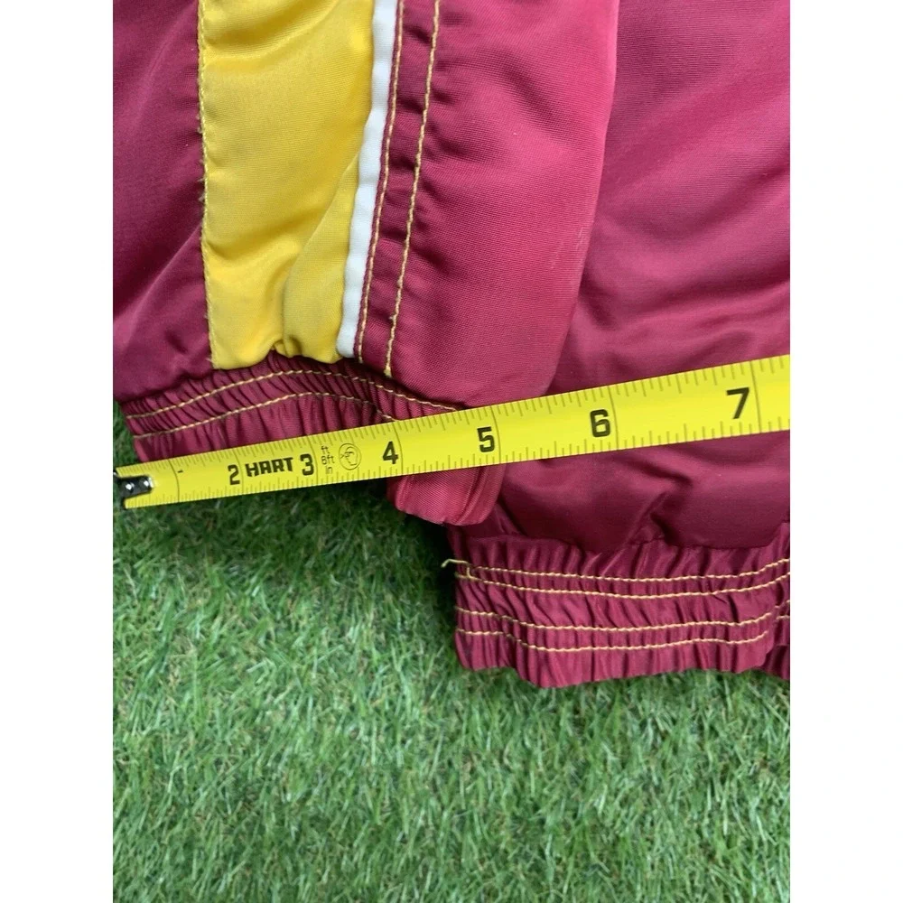 Vintage Florida State Seminoles Starter Puffer Jacket Mens Large 1/2 Zip Half